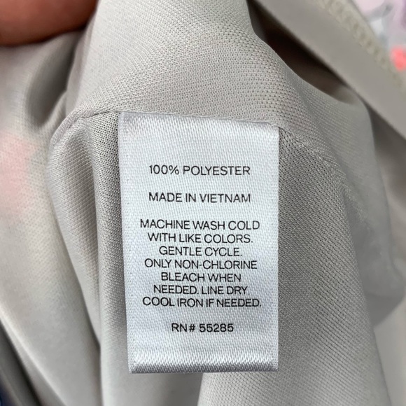 Express Neon Floral high neck skater mini dress 4 - Picture 11 of 11